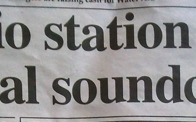 Headline in the Totnes Times